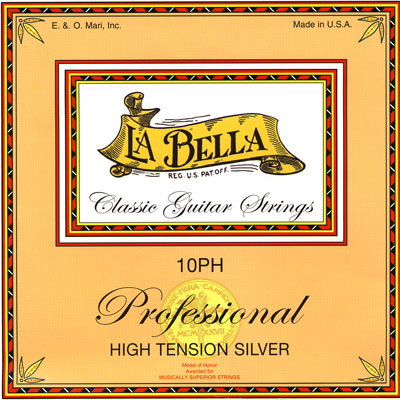 La Bella 10PH High Tension Silver, Full Set