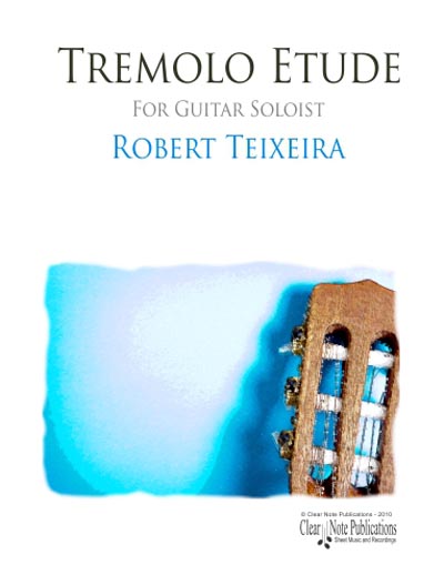 Tremolo Etude for guitar soloist