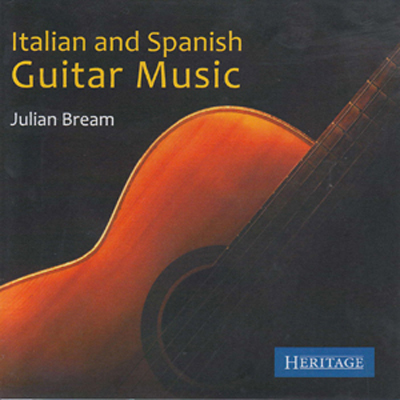 Julian Bream | Italian and Spanish Guitar Music CD