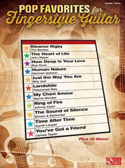 POP Favorites for Fingerstyle Guitar (guitar*vocal)