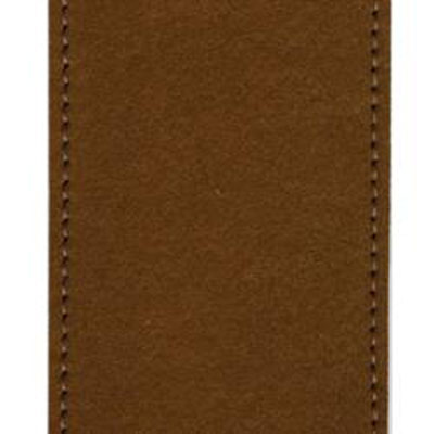 2.5" Deluxe Super Suede/Leather Strap - Honey