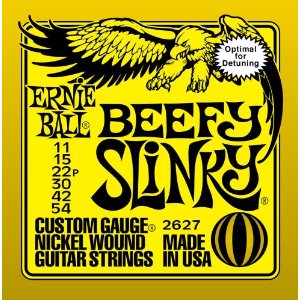 Ernie Ball 2627 Beefy Slinky Electric Guitar (11-54) Full Set