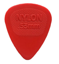 Dunlop Nylon 443R .53 MIDI Red, Single Pick