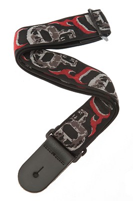Dark Side Guitar Strap - Skull 50F02