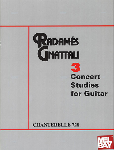 Radames Gnattali, 3 Concert Studies for Guitar