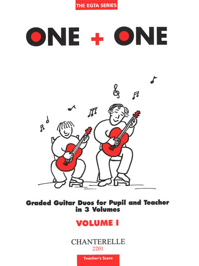 One + One Graded Guitar Duos for Pupil & Teacher, V 1 Teacher's Score