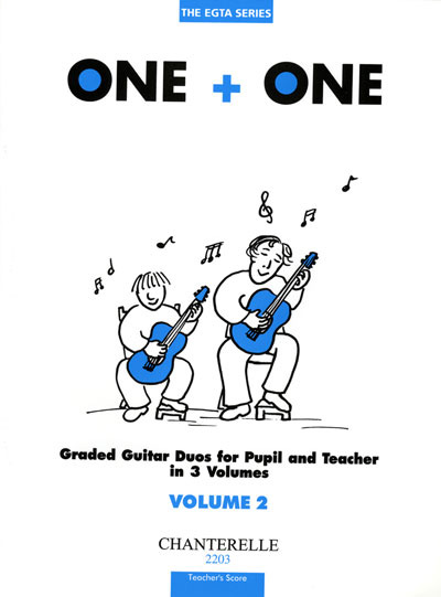 One + One Graded Guitar Duos for Pupil & Teacher, V 2 Teacher's Score
