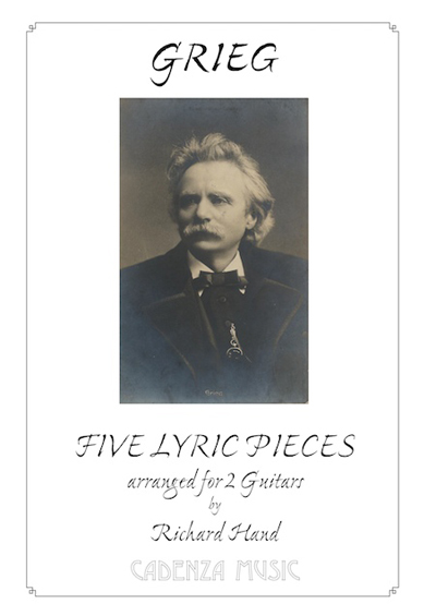 Grieg, Five Lyric Pieces arr. for 2 Guitars by Richard Hand