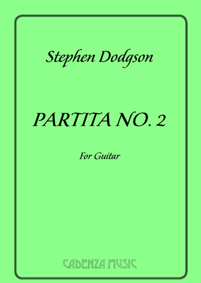 Partita No. 2 for Guitar