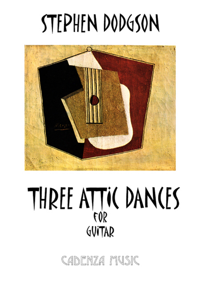 Three Attic Dances for guitar