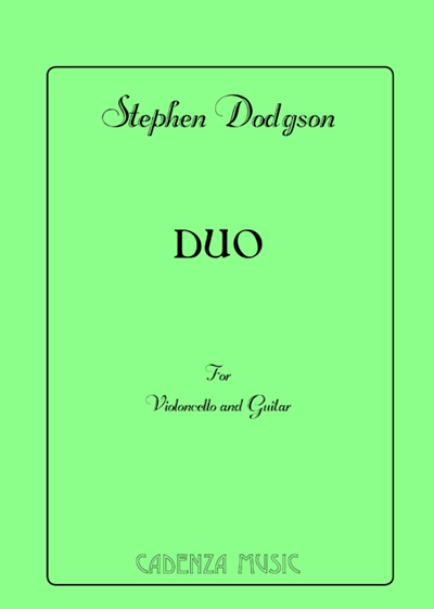 Stephen Dodgson | Duo for violoncello and guitar