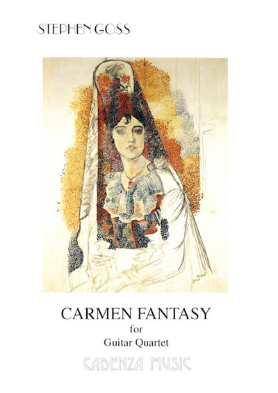 Stephen Goss | Carmen Fantasy for guitar quartet