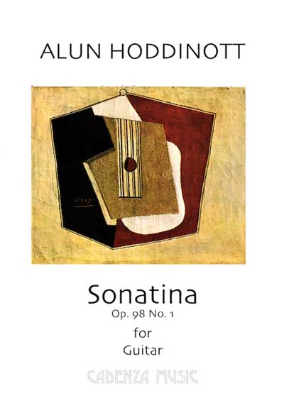 Alun Hoddinott, Sonatina Op. 98 No. 1 for guitar