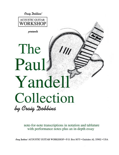 Paul Yandell Collection Book/CD Set by Craig Dobbins