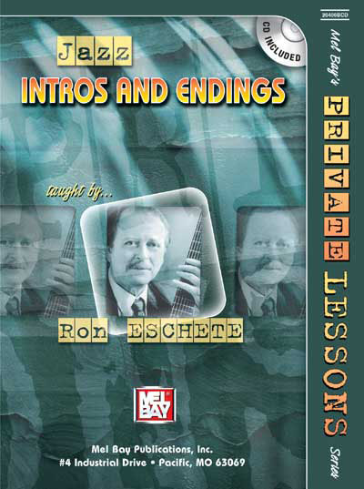 Jazz Intros and Endings Book/CD Set taught by Ron Eschete