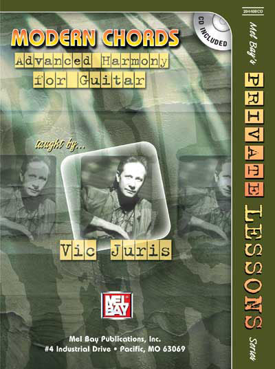 Vic Juris, Modern Chords Book/CD Set Advanced Harmony for Guitar