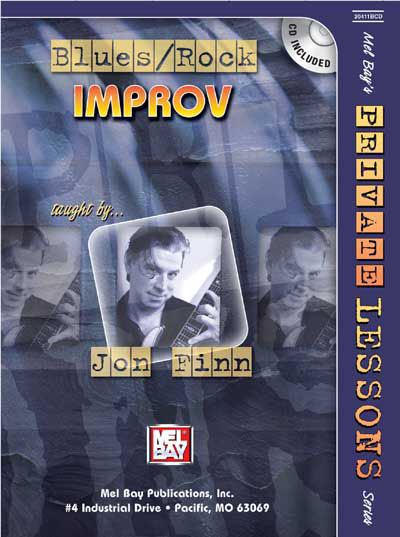Jon Finn, Blues / Rock Improv Book/CD Set