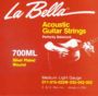 La Bella Silver Plated 700ML Medium-Light Tension, Full Set