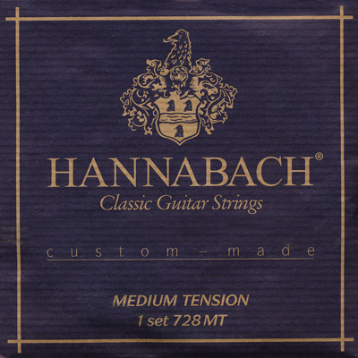 Hannabach Custom Made 728 - Medium Tension, Bass Set