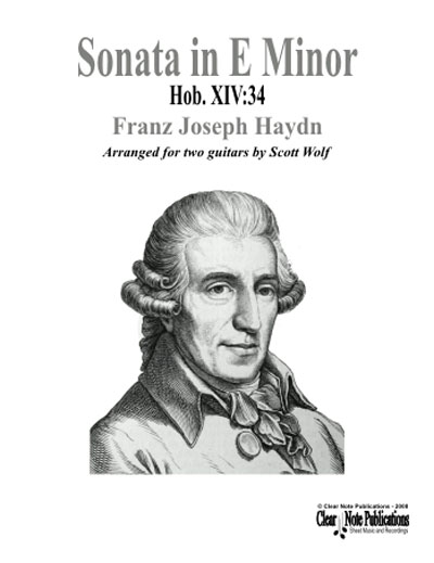 F. J. Haydn, Sonata in E Minor - Hob. XIV:34 for two guitars