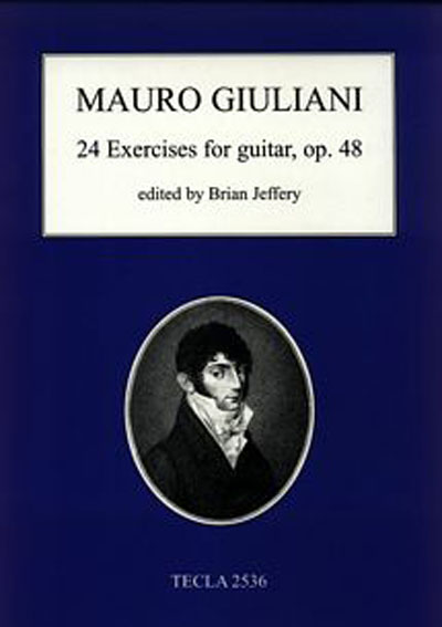 Mauro Giuliani, 24 Exercises for guitar, Op. 48 ed. by Brian Jeffery