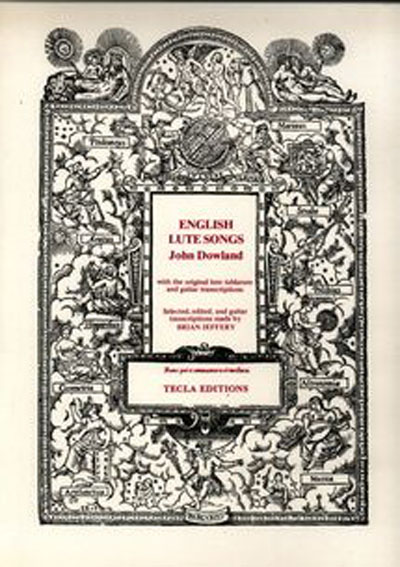 John Dowland | English Lute Songs for voice and guitar or lute