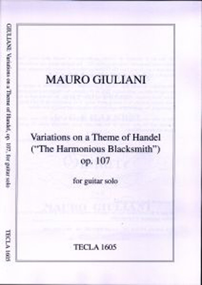 Variations on a Theme of Handel Op. 107