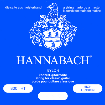 Hannabach Silver Plated 800HT - High Tension, Full Set