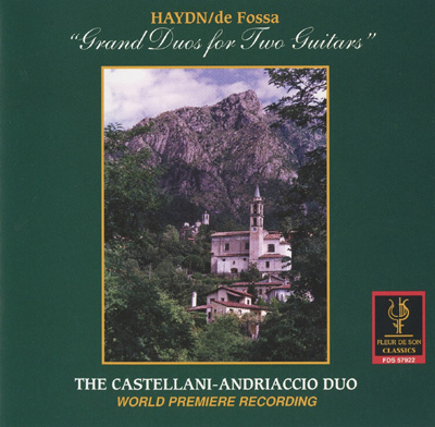 Castellani-Andriaccio | HAYDN-de Fossa Grand Duos for Two Guitars CD