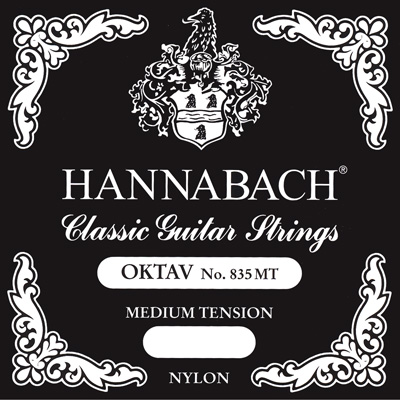Hannabach 835 Octave Guitar (Soprano) - Medium Tension Full Set