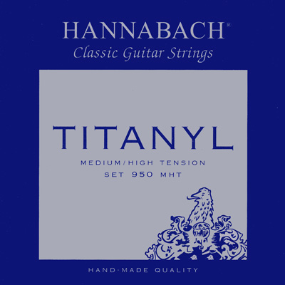 Hannabach Titanyl 950MHT - Medium High Tension, Full Set