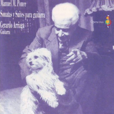 Gerardo Arriaga | Manuel M Ponce Sonatas y Suites para guitarra CD