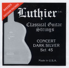 Luthier Concert Dark Silver Set 45 - 3rd string (g), high tension