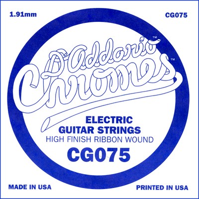 D'Addario CG075 XL .075 inches (1.91 mm), Single String