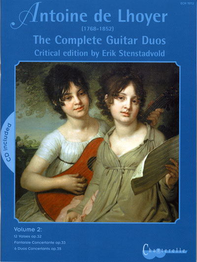 Antoine de Lhoyer - The Complete Guitar Duos Volume 2