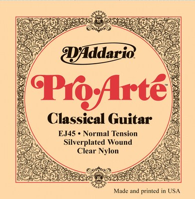 D'Addario EJ45 Pro Arte Normal Tension, Full Set D'Addario EJ45 Pro Arte Normal Tension, Full Set