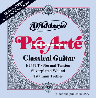 D'Addario Pro Arte Dynacore Normal Tension EJ45TT Full Set