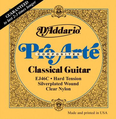 D'Addario EJ46C Pro Arte Composite Hard Tension, Full Set