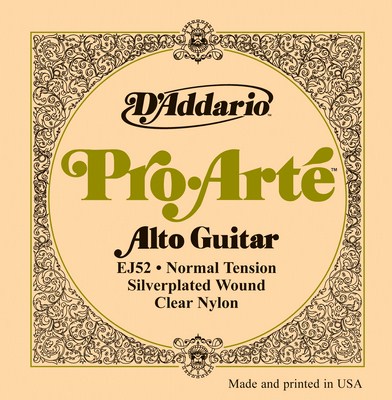 D'Addario Pro Arte Alto Guitar Strings EJ52, Full Set