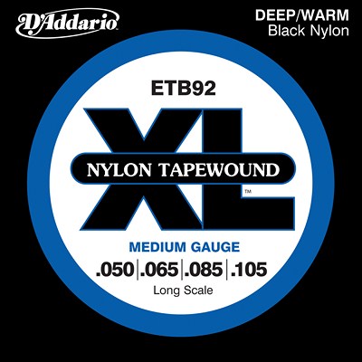 D'Addario ETB92 Tapewound Electric Bass Long Scale (50-105)