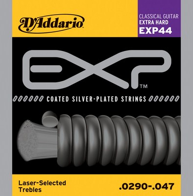 D'Addario EXP44 Coated Extra Hard Tension, Full Set