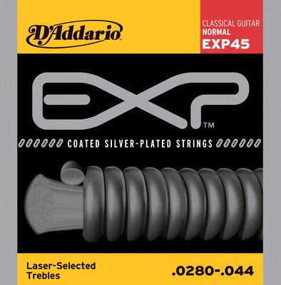 D'Addario EXP45 Coated Normal Tension, Full Set