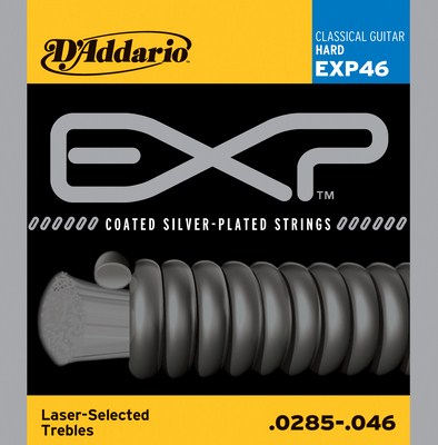 D'Addario EXP46 Coated Hard Tension, Full Set