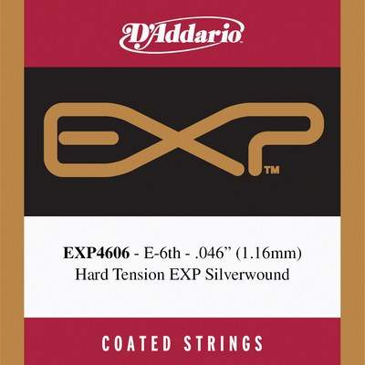 D'Addario EXP4606 - 6th string (E), hard tension .046