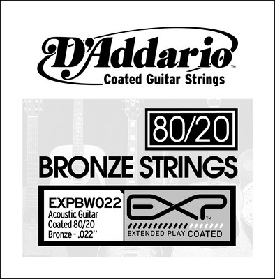 D'Addario EXPBW022 .022 inches , Single String