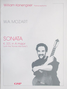 W. A. Mozart - Sonata K. 331, in A major, with the "Rondo alla turka"