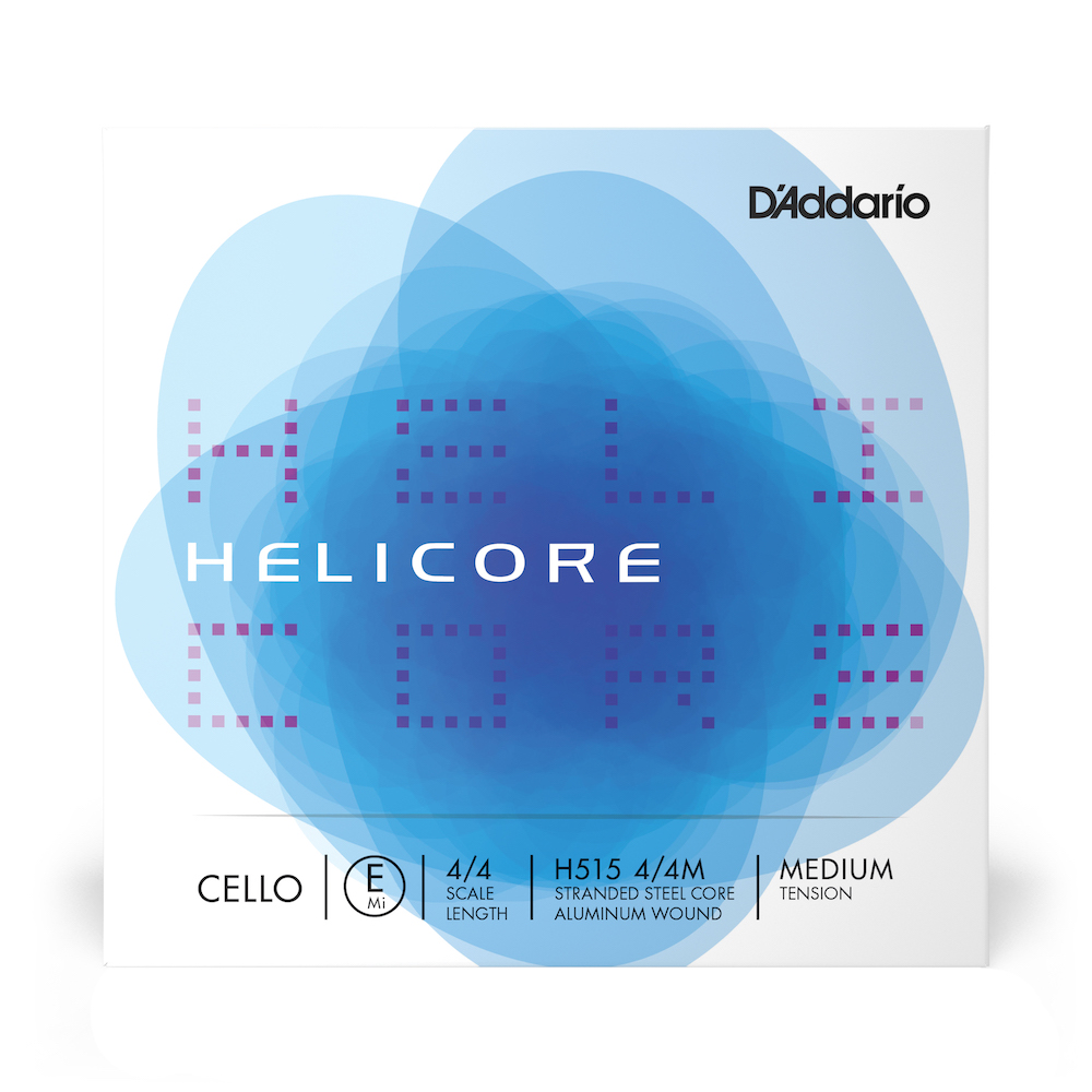 Helicore Cello E Single String 4/4 Scale Medium Tension H515 4/4M
