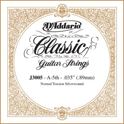 D'Addario Classic Rectified Nylon J3005 - 5th string (A) .035