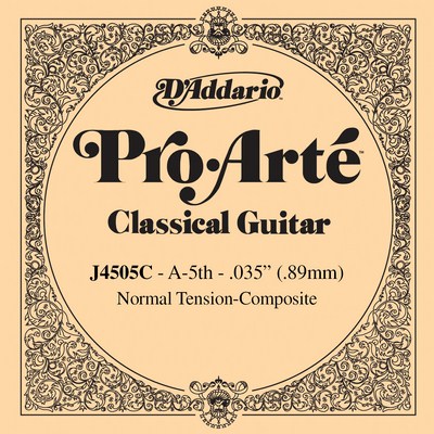 D'Addario Composite J4505C - 5th string (A), normal tension .035