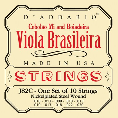 D'Addario Viola Brasileira Cebolaomi J82C, Full Set